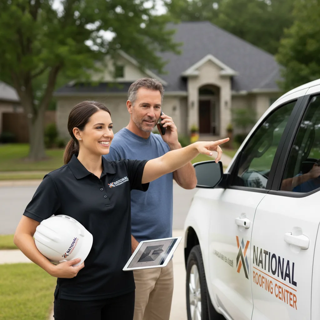 National Roofing Center customer support in Conrad